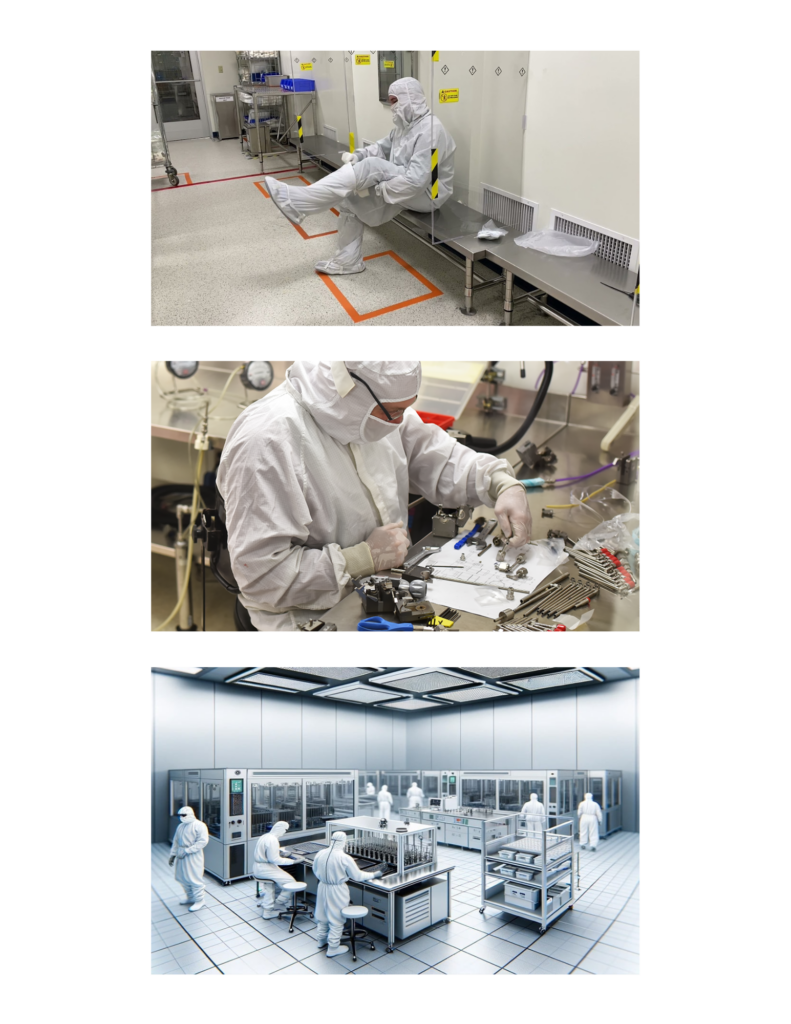 cover training cleanroom